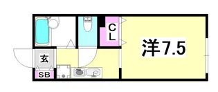 エスペランサ【2階】の間取り