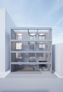 the trias mishuku【1階】の外観