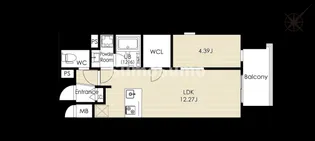 Volare HAKATA【14階】の間取り