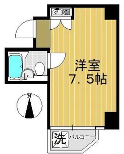 ウェルス用賀台【5階】の間取り