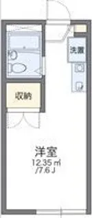レオパレスこうべ山手【2階】の間取り