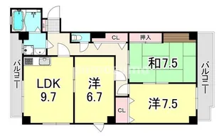 サウンドグレース【2階】の間取り
