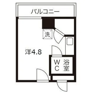 カサベラ花隈【7階】の間取り