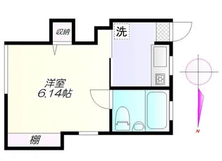 ホワイトハイムB棟【1階】の外観