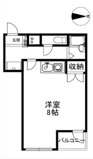 アルカディア三宮【3階】の間取り