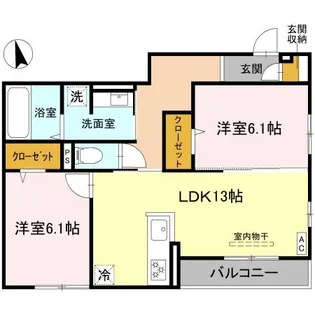 Field court【3階】の間取り