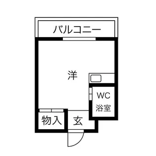 シャトー第9神戸【3階】の間取り