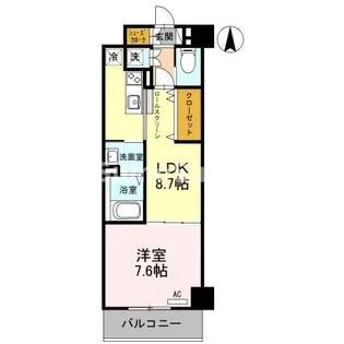 ル・ソレイユ【2階】の間取り