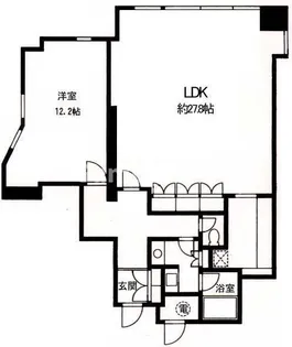 渋谷プロパティータワー【15階】の間取り