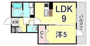 Court Akkino【2階】の間取り
