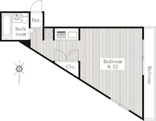 モアクレスト【1階】の間取り