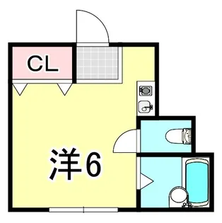 グリーンパレス都【3階】の間取り