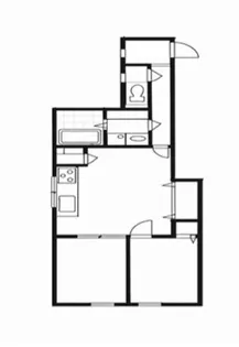 京一ビル【5階】の間取り
