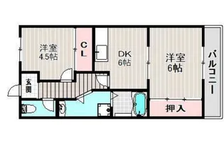平井マンション【3階】の間取り