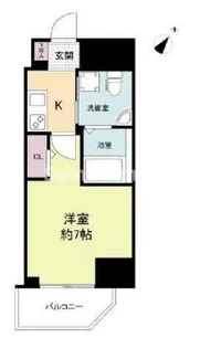 セレニテ神戸元町クレア【5階】の間取り