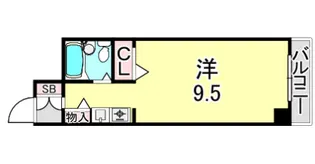 タケダビル95【6階】の間取り