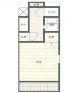 ボヌール・ド・ガリオン【2階】の間取り