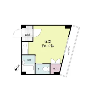 ヒルズ六甲【3階】の間取り