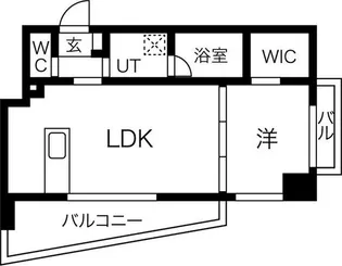 KRISKAR【6階】の間取り