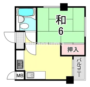 アバンテ尼崎西【1階】の間取り