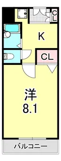 サテライト芦屋宮塚【1階】の間取り