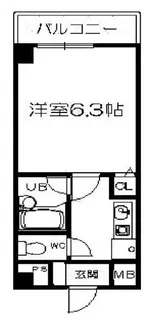 クロワートル二宮【5階】の間取り