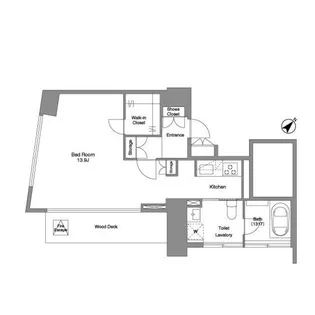 コンフォリア代官山青葉台【10階】の間取り