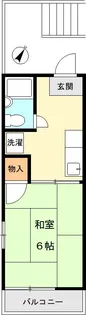 松浦ハイツ【2階】の間取り