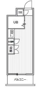 T's garden都立大学Ⅱ【3階】の間取り