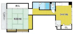 新神戸フラッツ【5階】の間取り