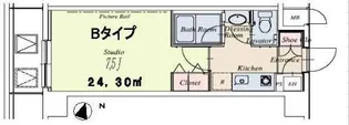 HF駒沢公園レジデンスTOWER【3階】の間取り