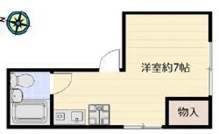 高羽ハイム【2階】の間取り