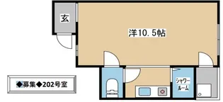 マンションハヤ【2階】の間取り