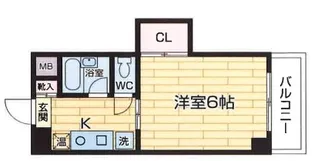 アネックス・花【5階】の間取り