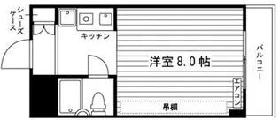 サンロイヤル【3階】の間取り