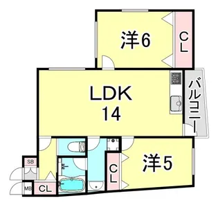 K-HAUS【2階】の間取り
