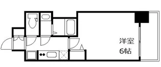 ファステート難波ミライズ【4階】の間取り