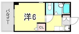 サンハウス御影本町【2階】の間取り