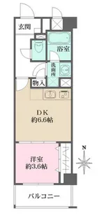 Villa Viola西宮北口【3階】の間取り