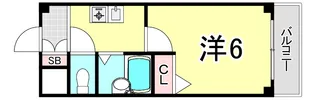 夙川チェリーハウス【2階】の間取り
