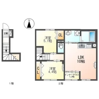 サンレオーネ(Sun leone)の間取り