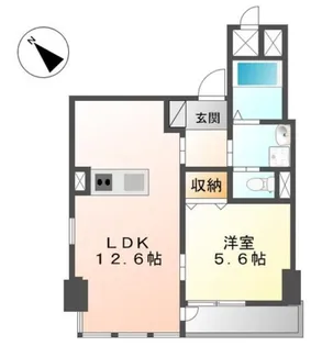 Fuji Garden 神楽【2階】の間取り