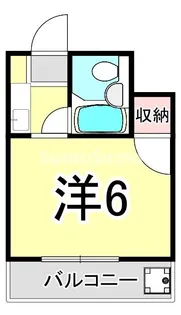 パーソナルハイツ御影【3階】の間取り