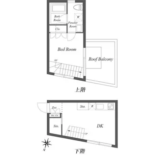 PASEO SANGENJAYA EAST WEST【4階】の間取り