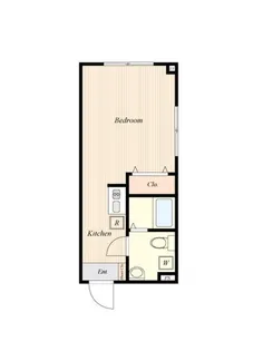 K-suite都立大学【2階】の間取り