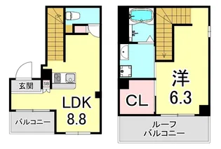SOL今津駅前の間取り