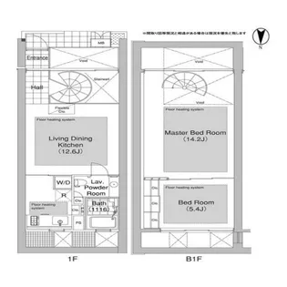 エルスタンザ代官山の間取り