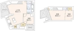 GrandStory用賀II【1階】の間取り