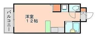 サンクスビル【4階】の間取り