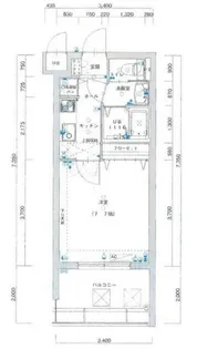 サヴォイエリート【2階】の間取り